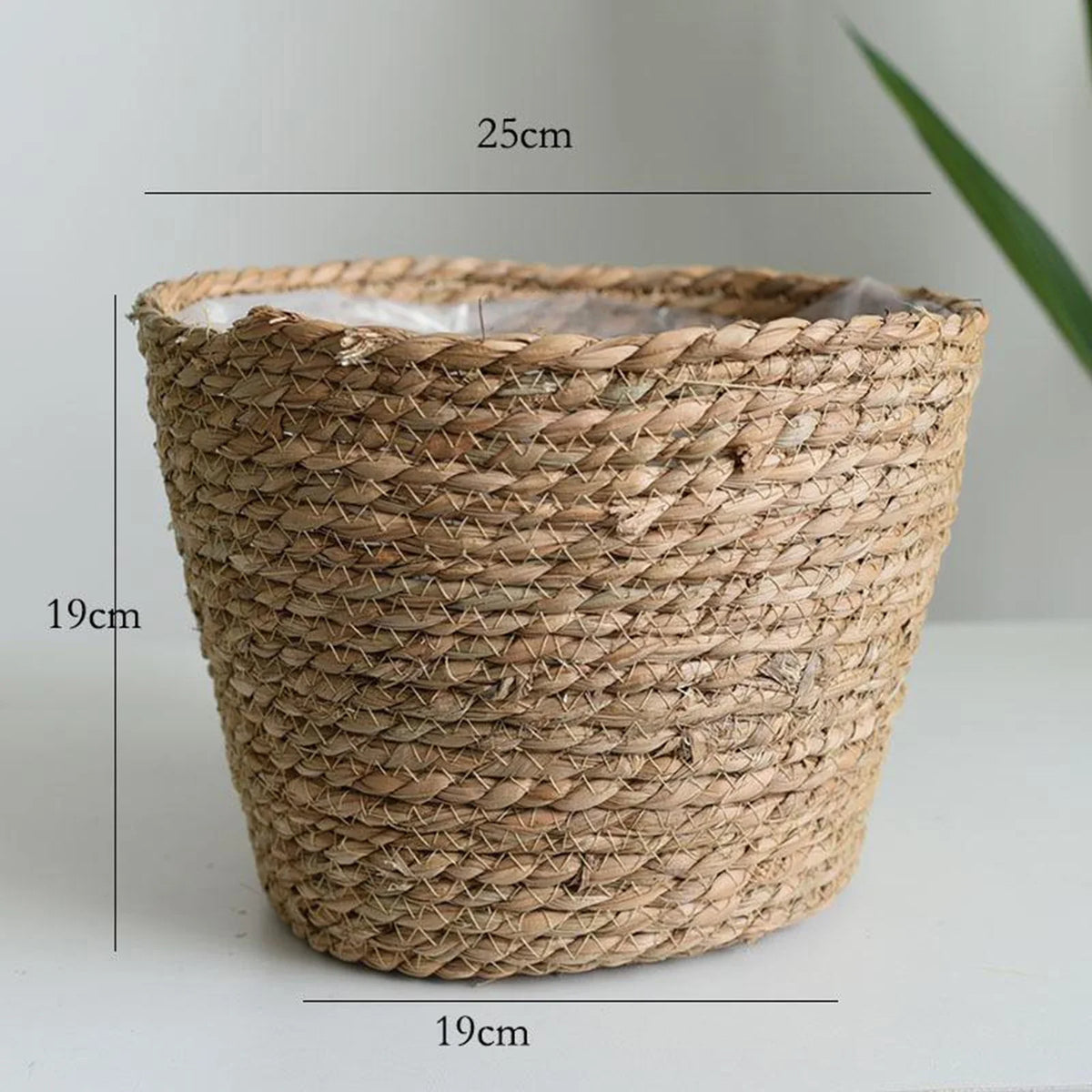 Rattan liners for plant baskets and garden decoration - Style1 XL