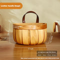 Leather handle