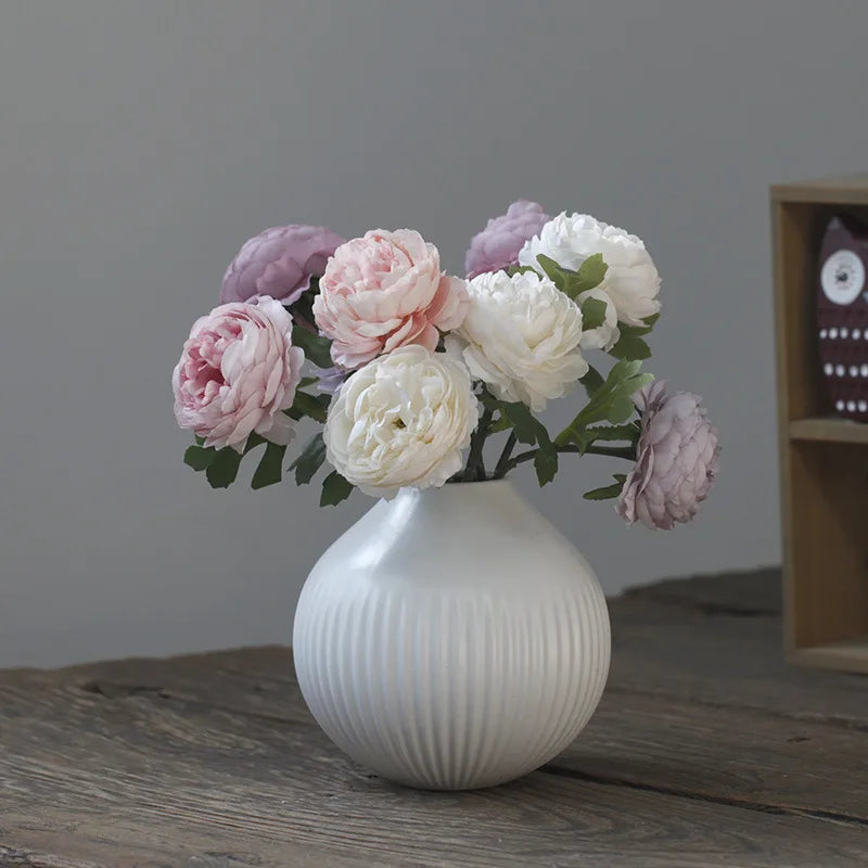 Realistic artificial peony for decoration and wedding - view 5