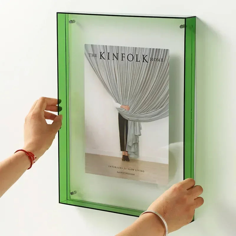 Transparent acrylic frame for various photos and decorations - view 4