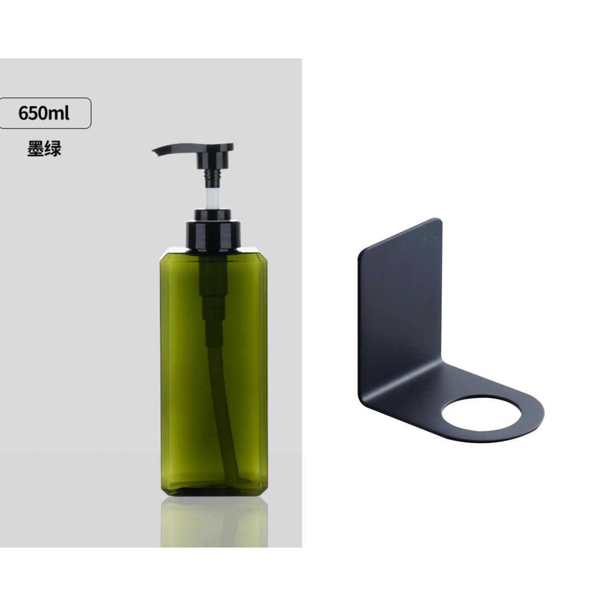 Liquid wall soap dispenser for disinfectant and shower gel - Vert650