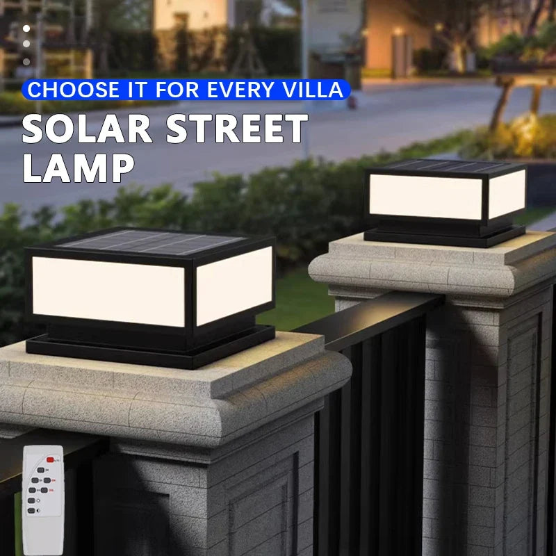 LED outdoor solar lamp remote controlled decorative four colors - view 3