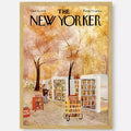 Dynamic New Yorker Wall Poster Waterproof Sticker - Z6 / 30x40cm No Frame