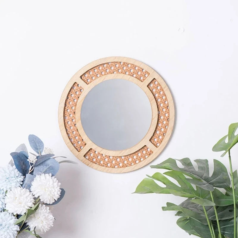 Bohemian round mirror for interior decoration - view 3