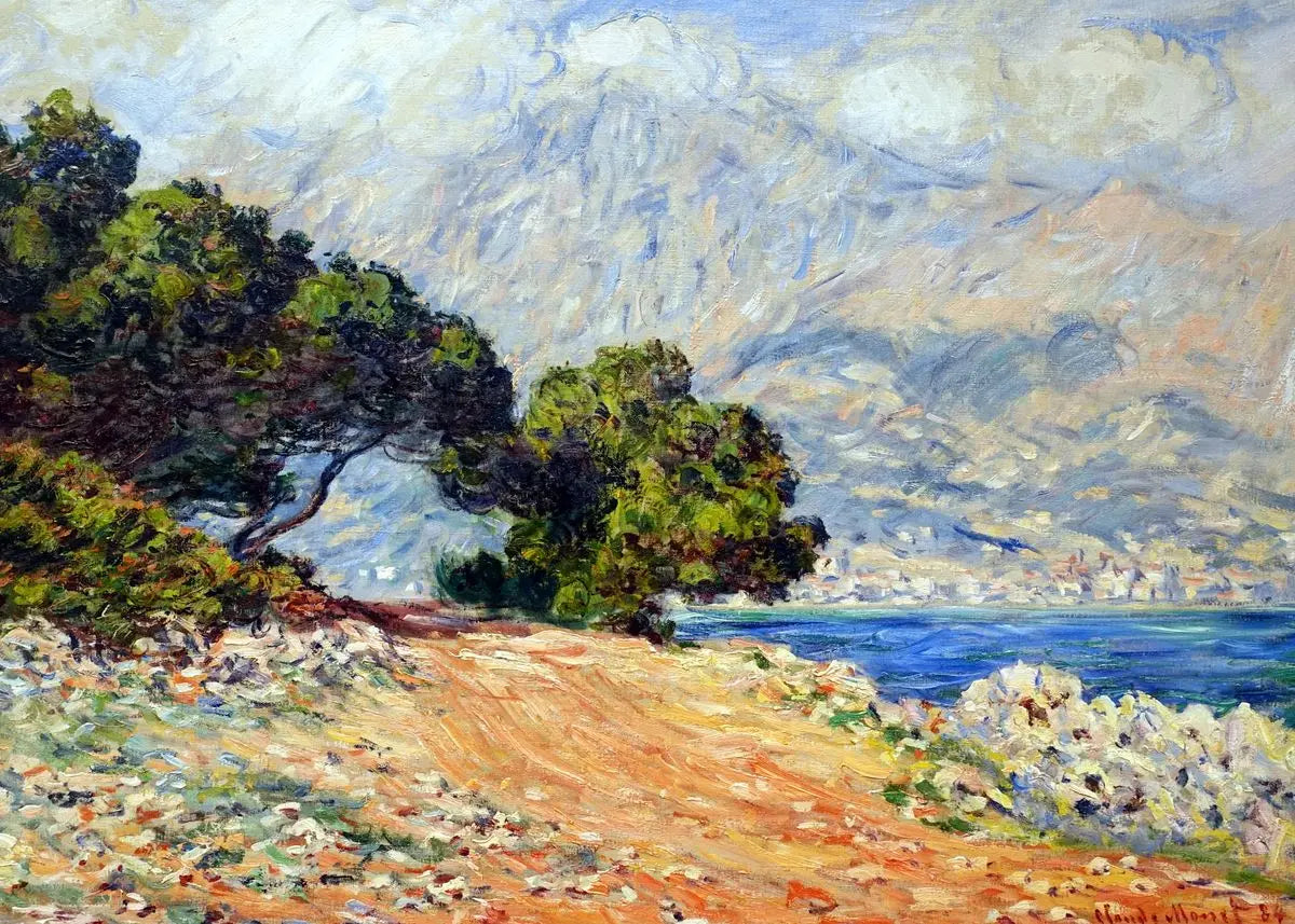 Claude Monet Impressionist Canvas Prints for Gallery Walls - 20X30cm Unframed
