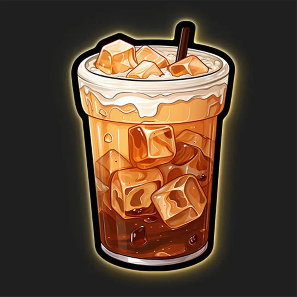 LED wall sconce for decoration of coffees and bars - One / 52X80 CM