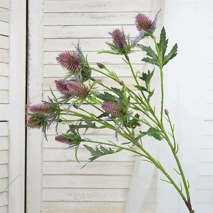 Artificial decorative flowers sea lice purple pink - Purple