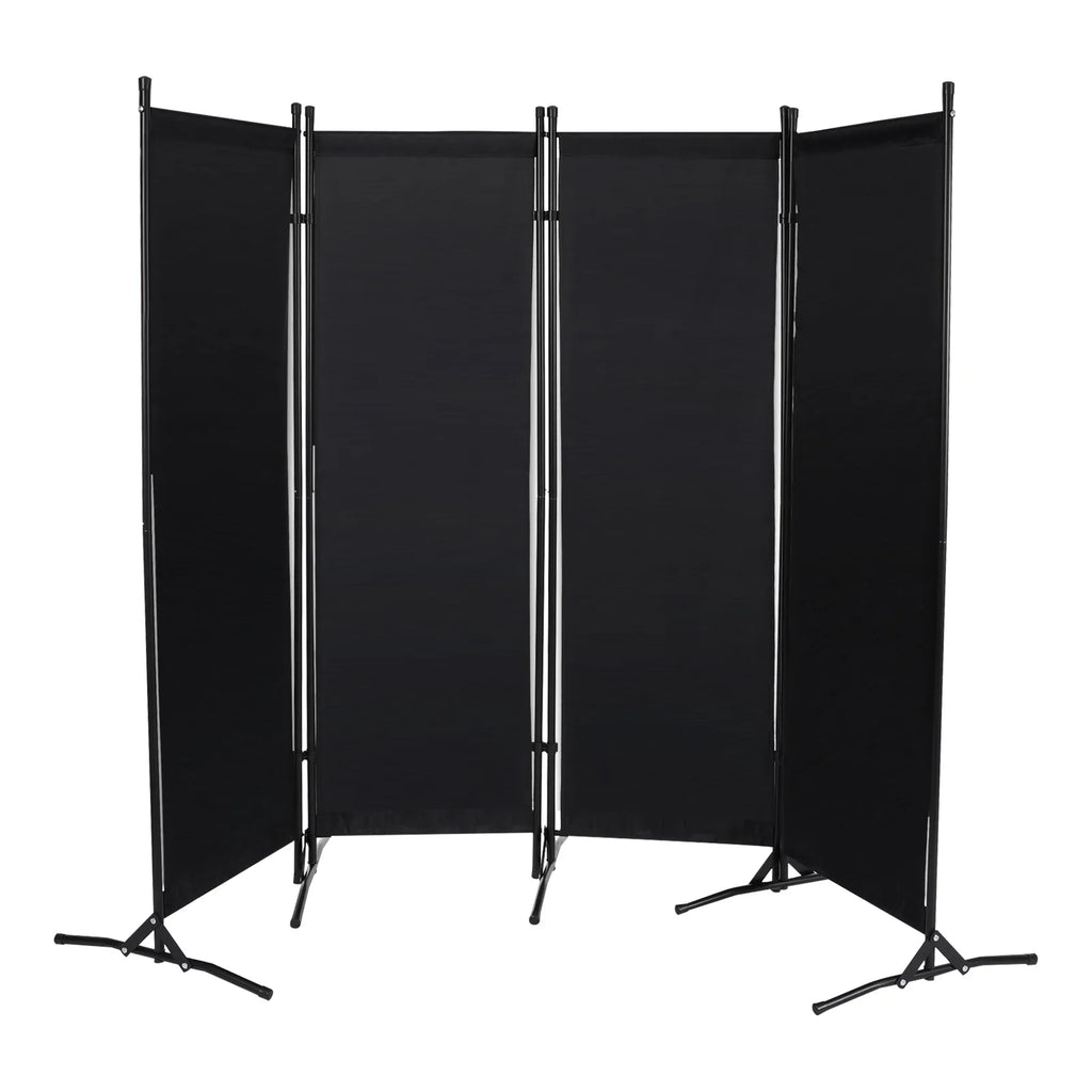 3/4 Panel Folding Room Divider Freestanding Tall Privacy Screens Partition Office/Room Partition Divider, 2.6×1.8m / 2×1.7m - view 4
