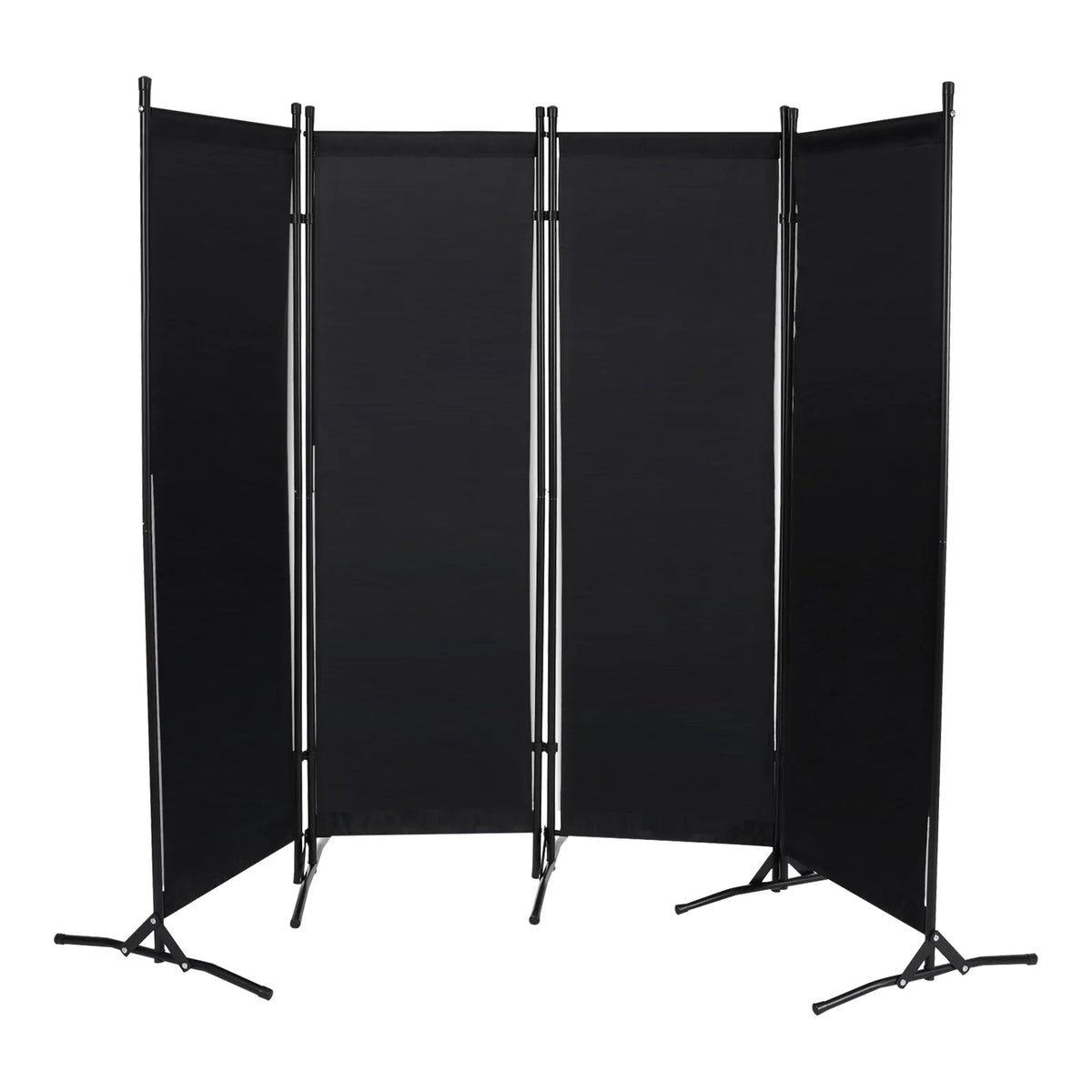 3/4 Panel Folding Room Divider Freestanding Tall Privacy Screens Partition Office/Room Partition Divider, 2.6×1.8m / 2×1.7m - view 4