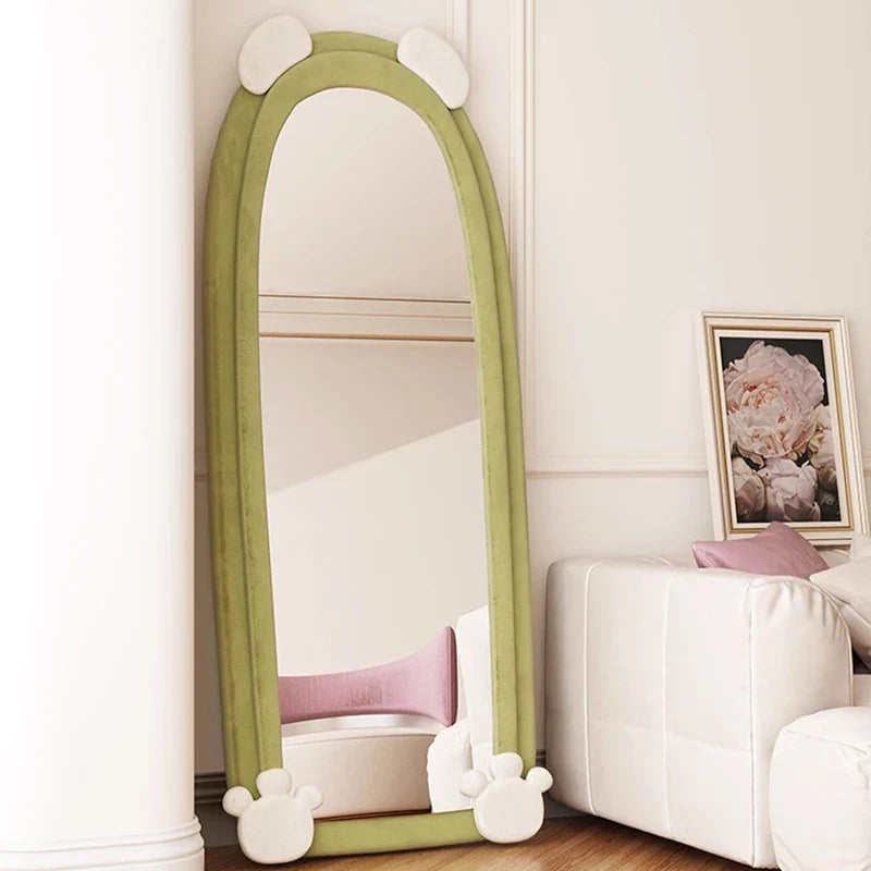 Modern creative kawaii wall mirror for aesthetic decoration