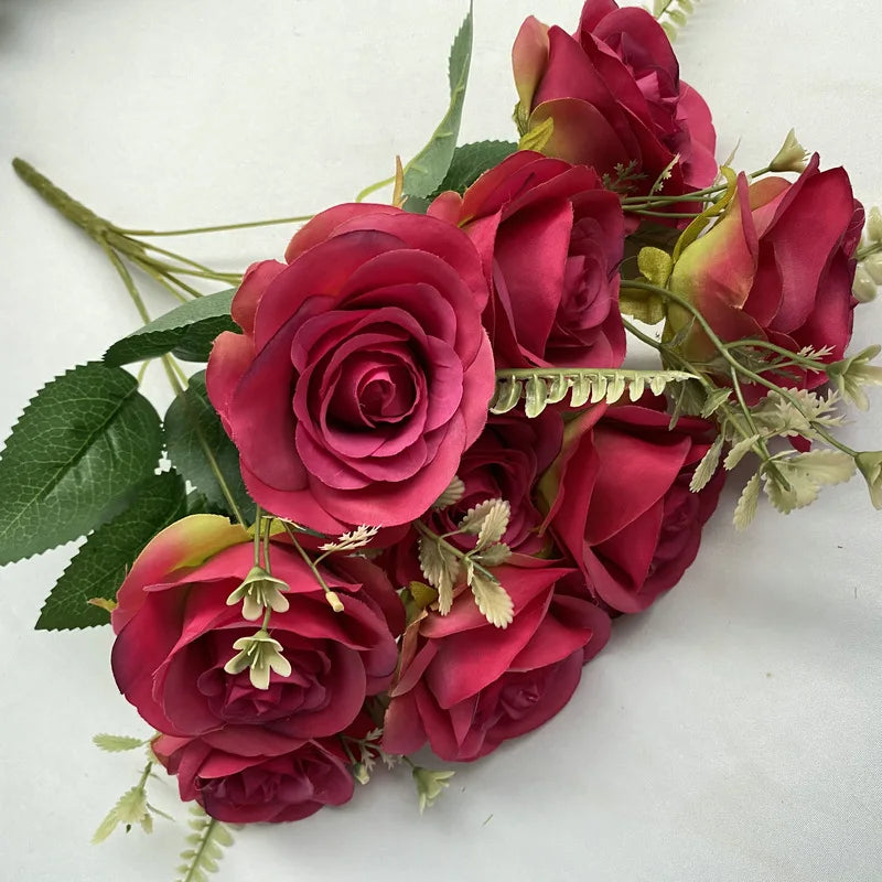 Artificial rose bouquets for interior and exterior decoration - view 3