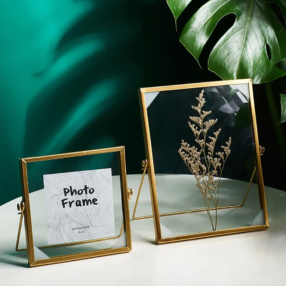 Picture frame in gold metal Nordic wall decoration for baby and family - view 4