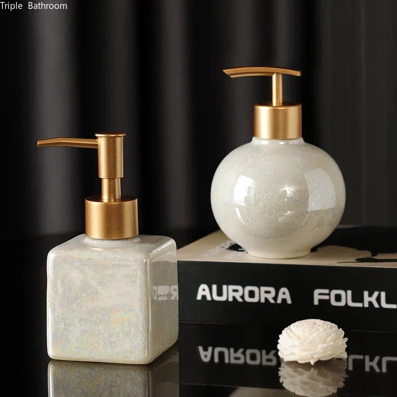 Light ceramic disinfectant holder for travel and bathroom - view 2
