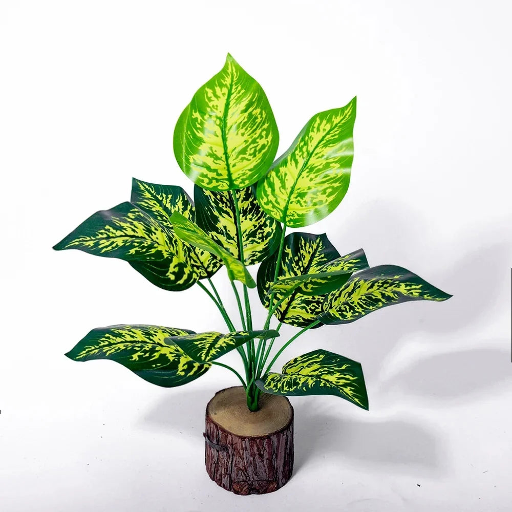 Artificial plant monstera tropical girdle for outdoor interior decoration - view 8