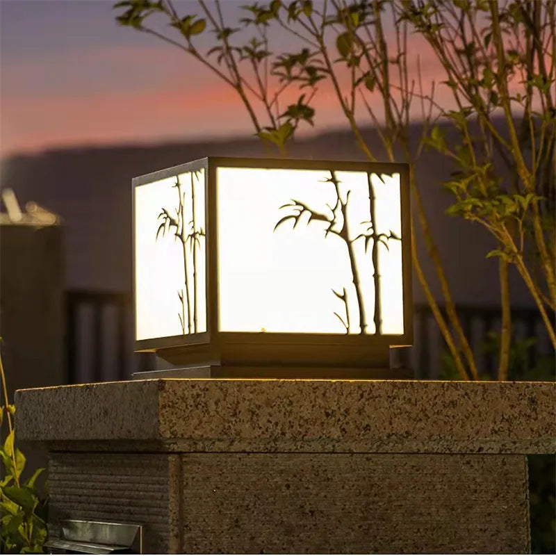 Modern Vintage Waterproof Outdoor Floor Lamp - view 6