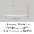 A White L120x4x2cm