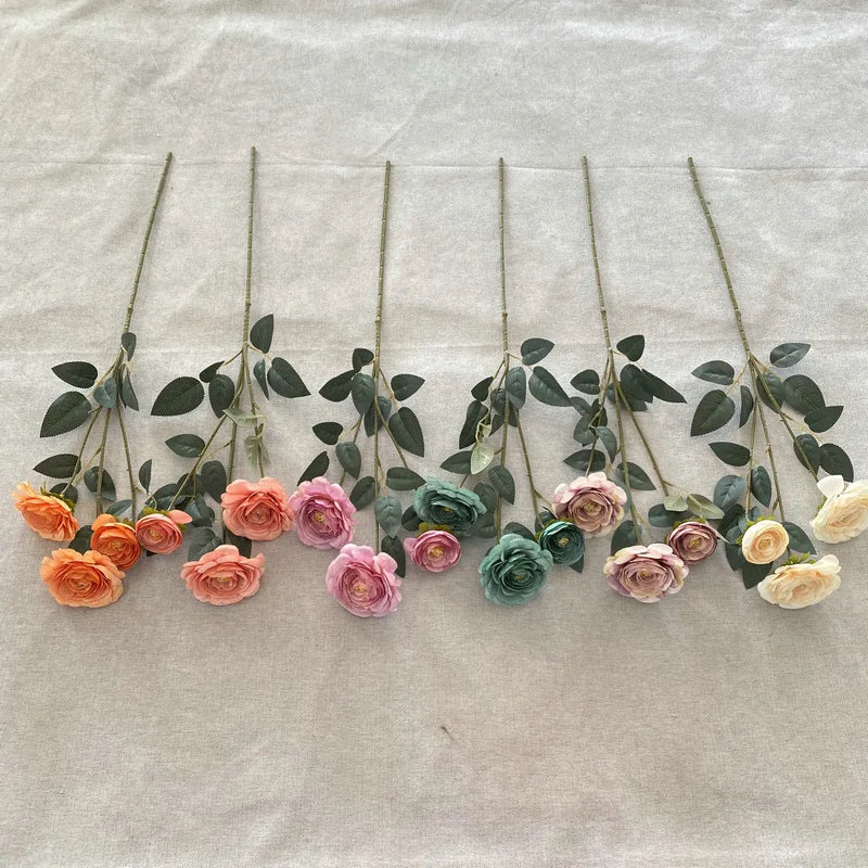 Artificial lotus branch for garden decoration and balcony - view 5