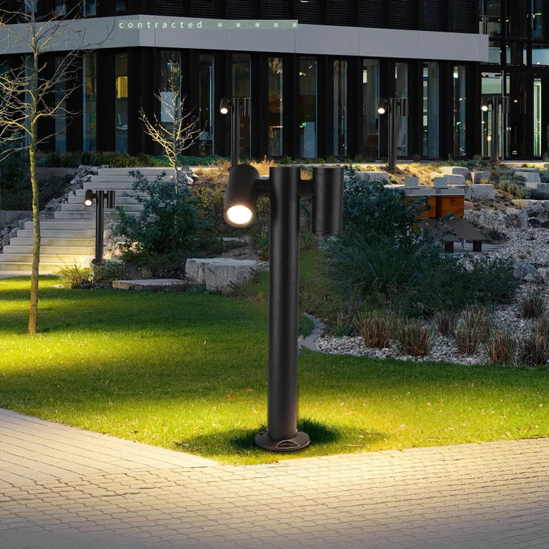 Garden lamp double rotating head creative outdoor lighting - view 6