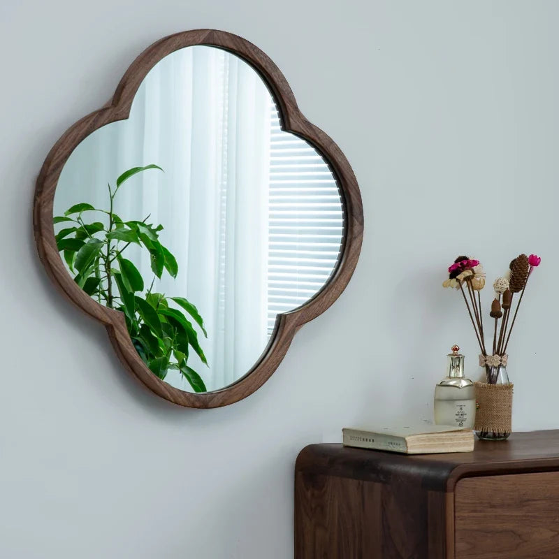Decorative wooden mirrors for make-up and interior decoration - view 3