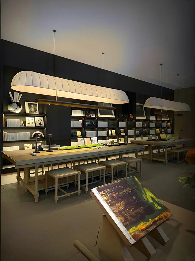 Japanese and Korean chandelier for coffee and tea salon - view 8