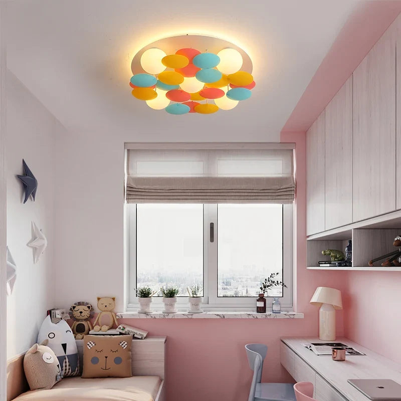 Led ceiling lamp romantic design for modern artistic decoration - view 2