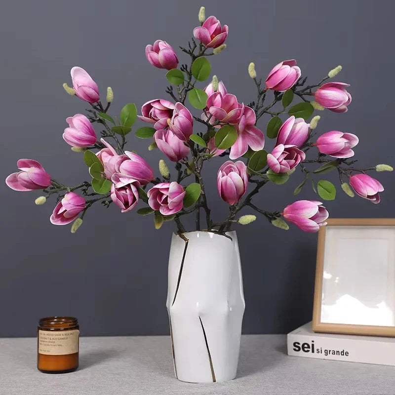 Artificial flowers magnolias for outdoor floral decoration - view 5