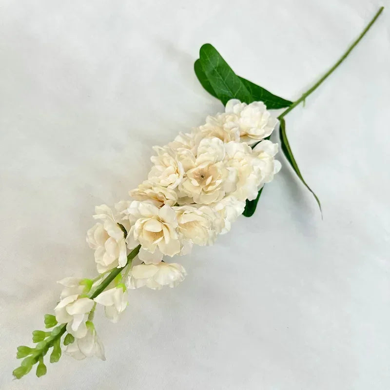 Artificial silk flowers for wedding decoration and events - Champagne