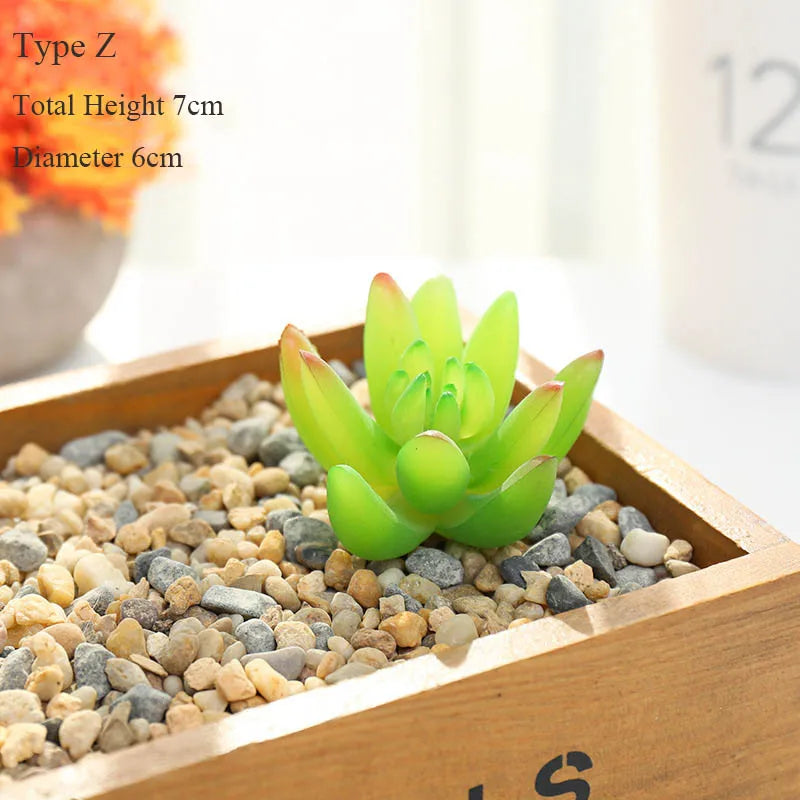 Artificial succulent decorative plants for a natural interior - view 5
