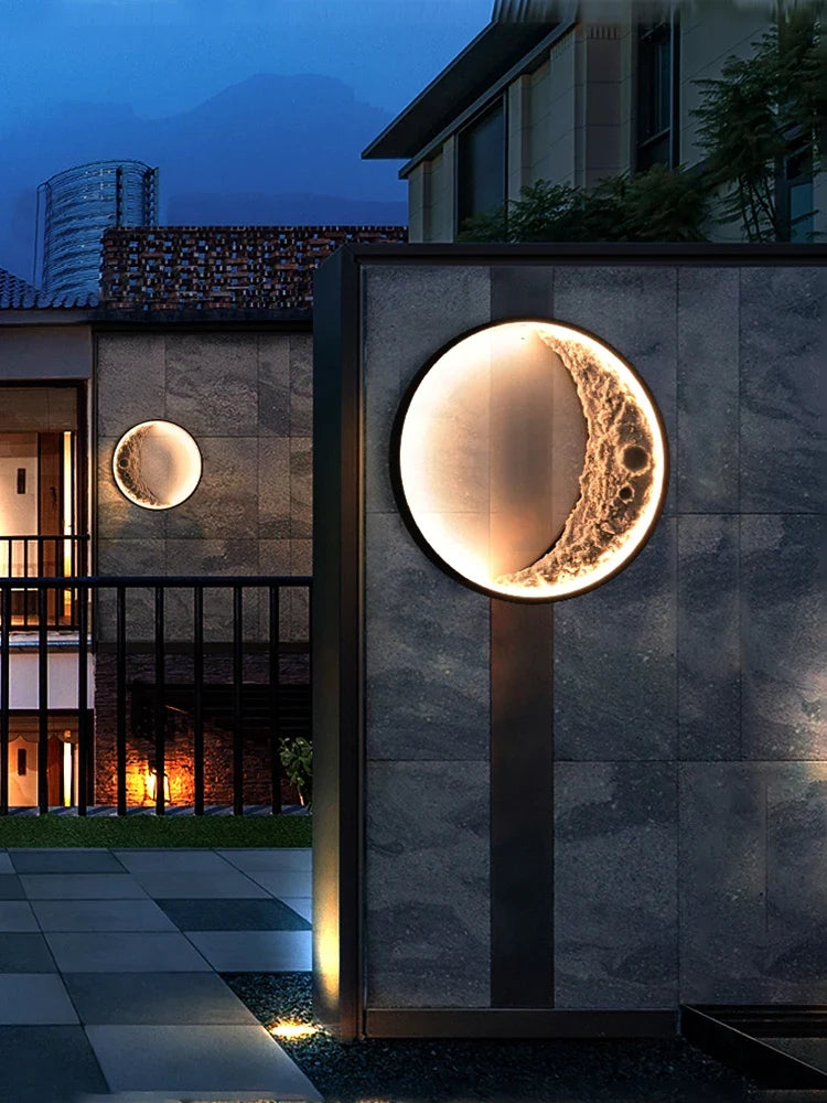 Modern outdoor wall sconce with waterproof led for garden and villa - view 4