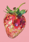 Retro Abstract Disco Ball Wall Art Poster, Festive Design - 30X40cm Unframed / 11