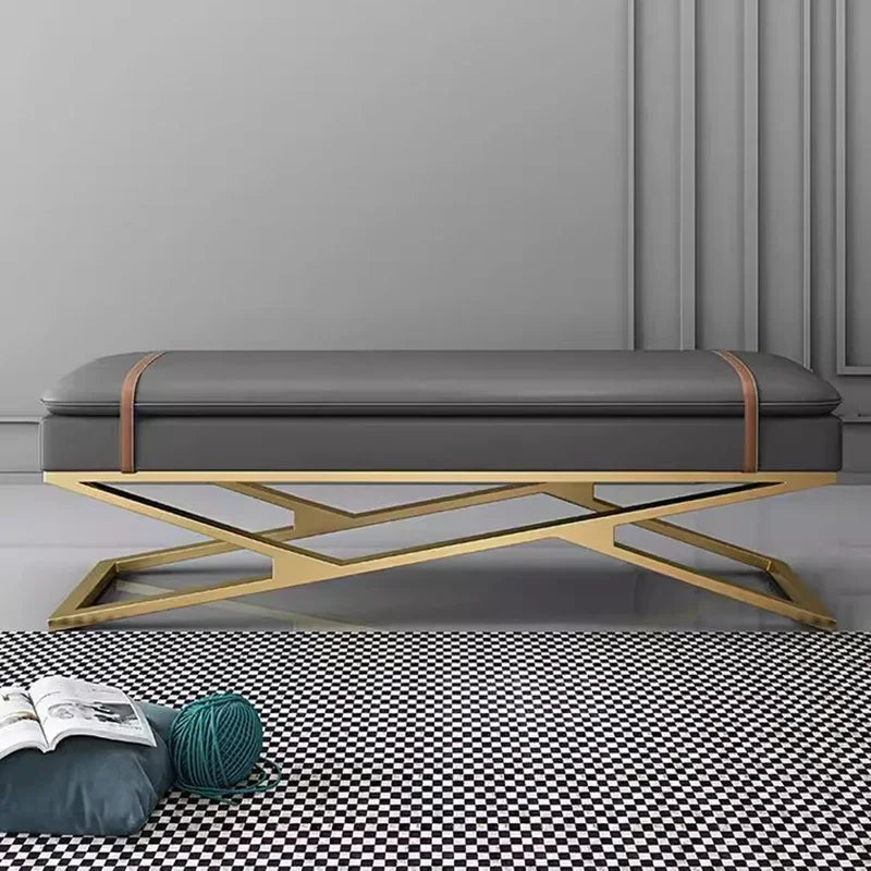 Nordic bench design for elegant decoration and storage