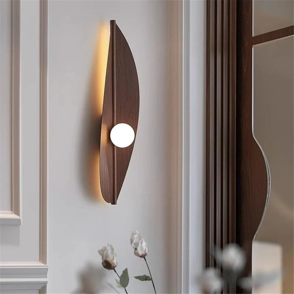 LED wall sconce design sheet in modern acrylic interior decoration - view 2