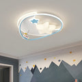 Modern child bedroom lamp with creative star protection
