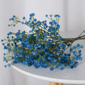 Bouquet of artificial flowers stars for parties and decorations - Dark blue