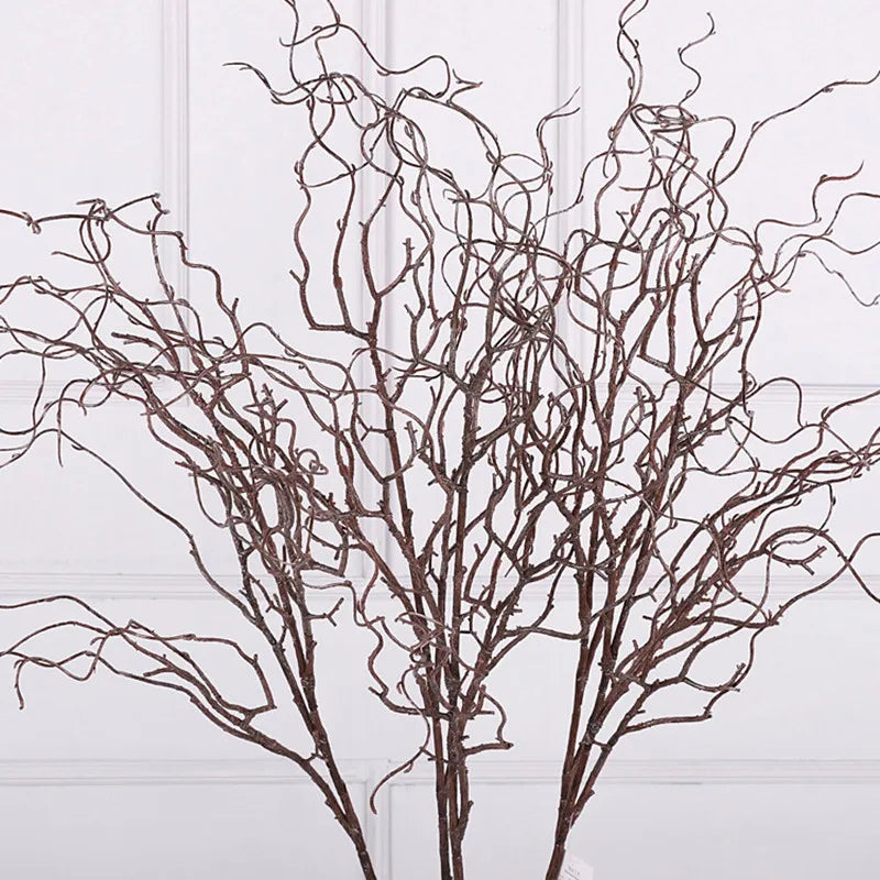Decoration in artificial flowers in dried rattan - BRUN