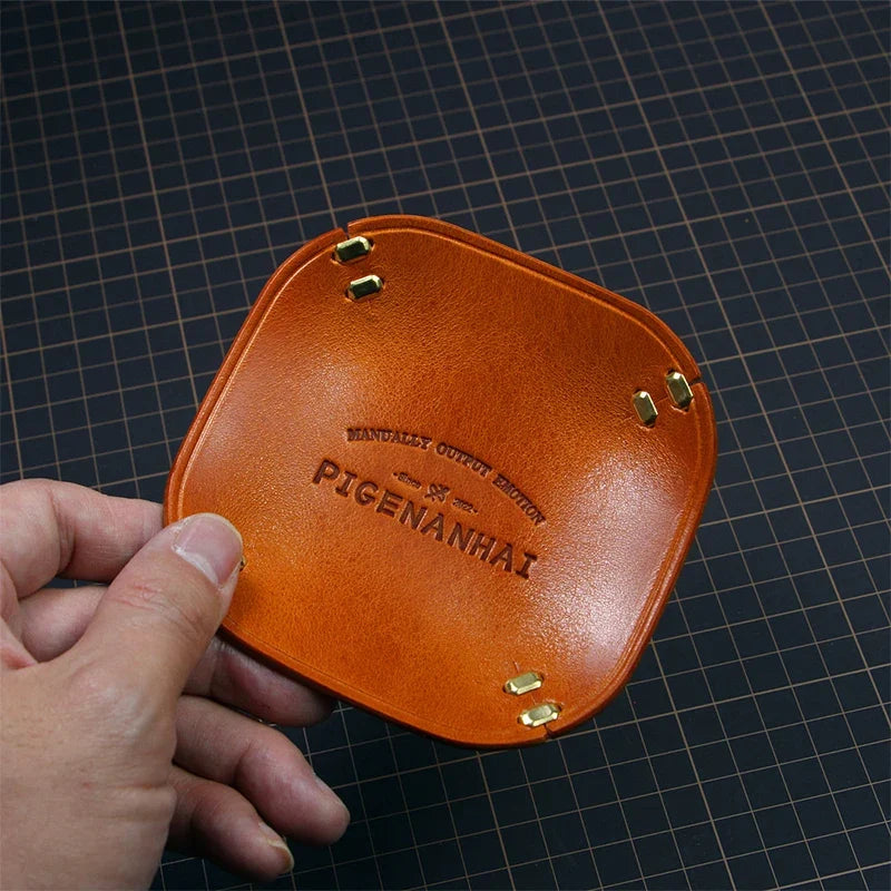 Leather storage tray for jewellery and miscellaneous items - view 4