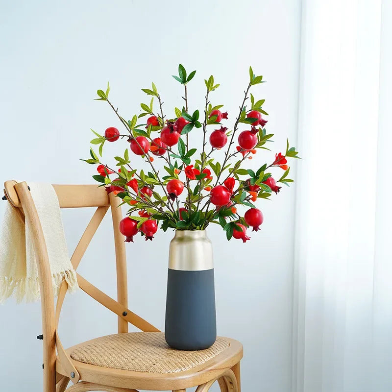 Artificial green plant 5 head grenades interior decoration - view 3