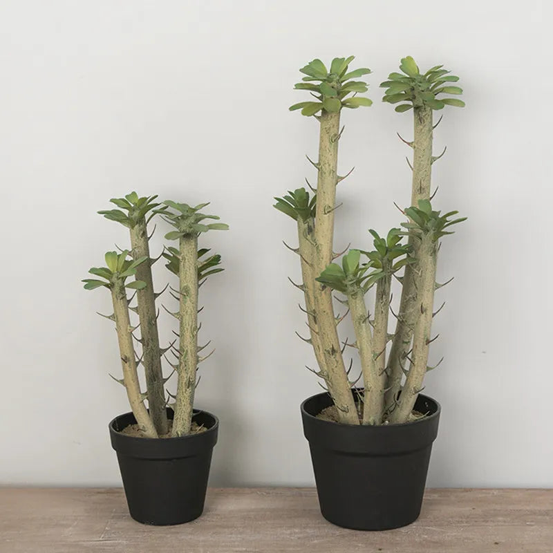 Large artificial pot for indoor and outdoor decoration