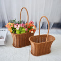 Hand woven storage basket for various uses