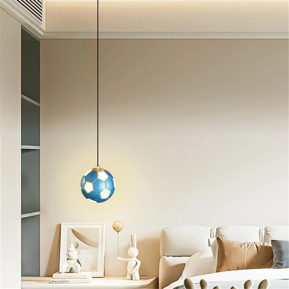 Metal and acrylic pendant light with modern minimalist design - view 4