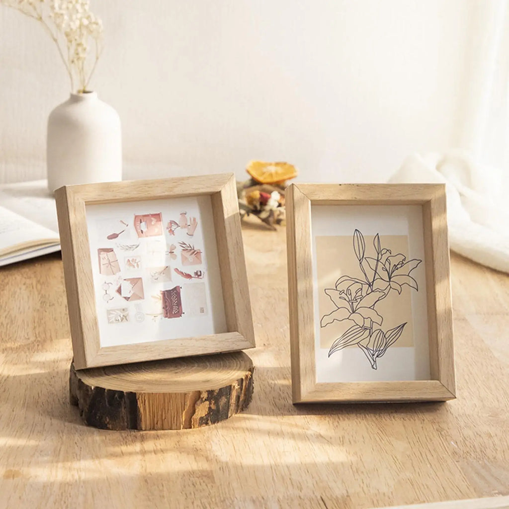 Small Wooden Picture Frame, 11 x 11 cm to 11 x 16 cm - view 2