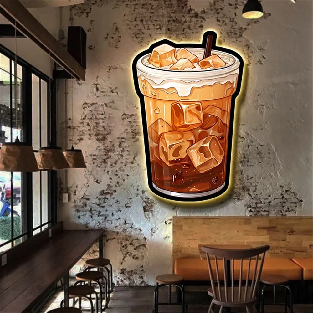 LED wall sconce for decoration of coffees and bars - view 4