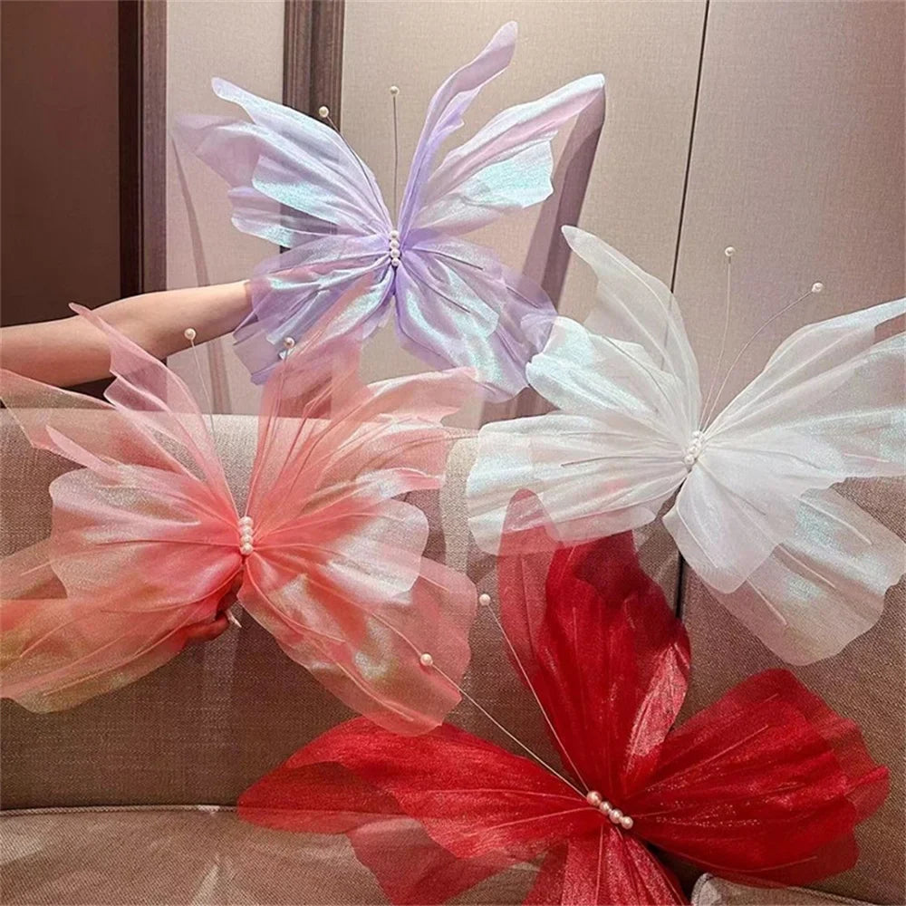 Giant butterflies decoration for baby shower wedding anniversary