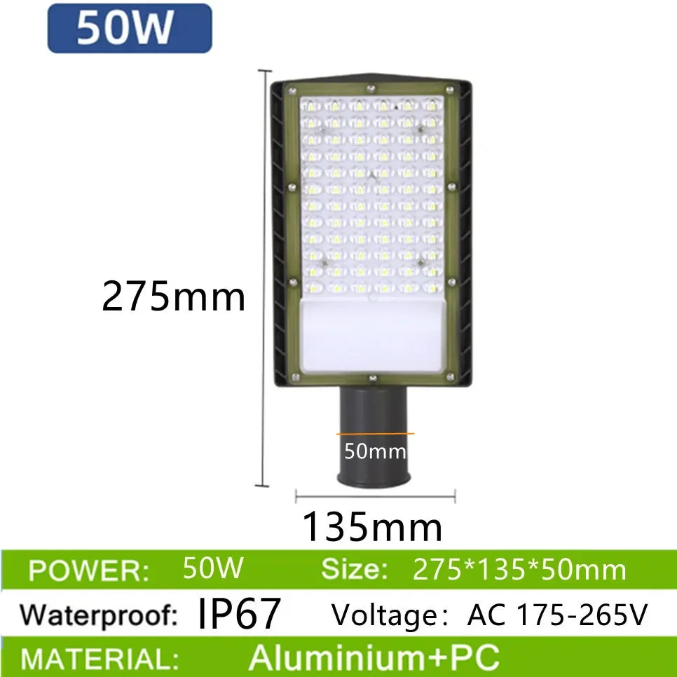 Wall sconce in waterproof and durable aluminium - 50 W / White light