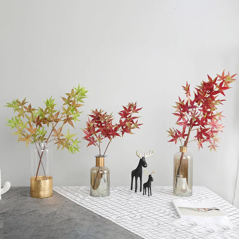 Artificial maple branches for wedding and interior decoration - view 2