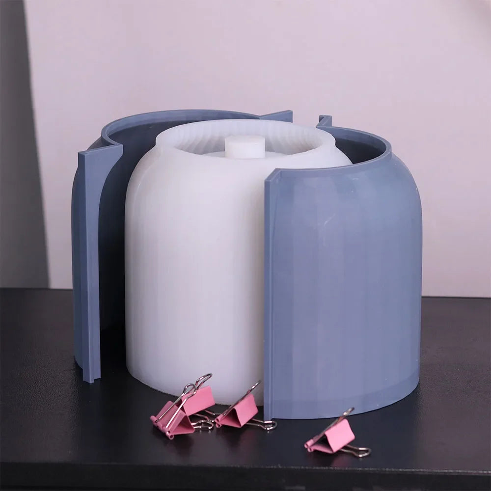 Silicone mold for creative flower pot decorative and practical - view 3