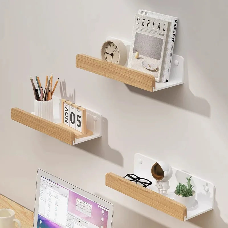 Versatile Wall-Mounted Wooden Kitchen Spice Rack - view 3