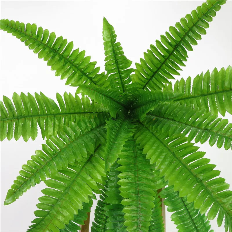 Artificial plants mural vine leaves and decorative fern - view 5