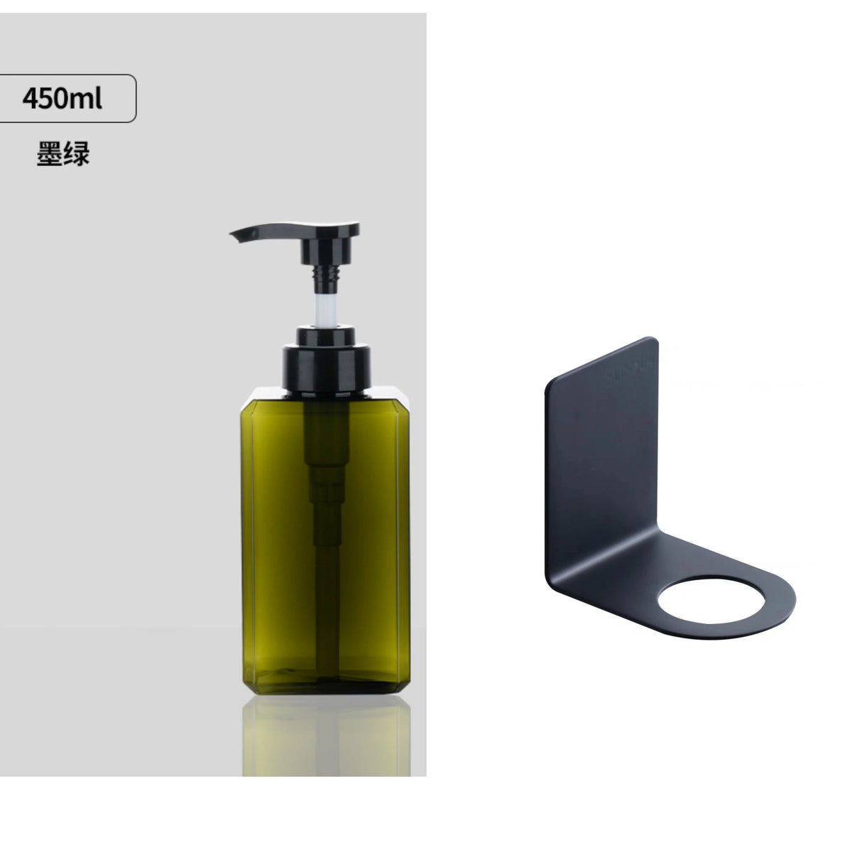 Liquid wall soap dispenser for disinfectant and shower gel - Vert450