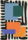 Print on colorful abstract canvas inspired by mark rothko - 60X80cm No Frame / 14